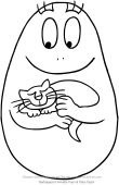 Disegni dei Barbapapà da colorare