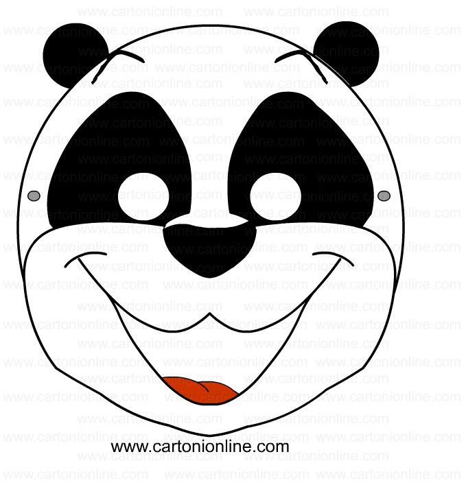 Mscara de panda