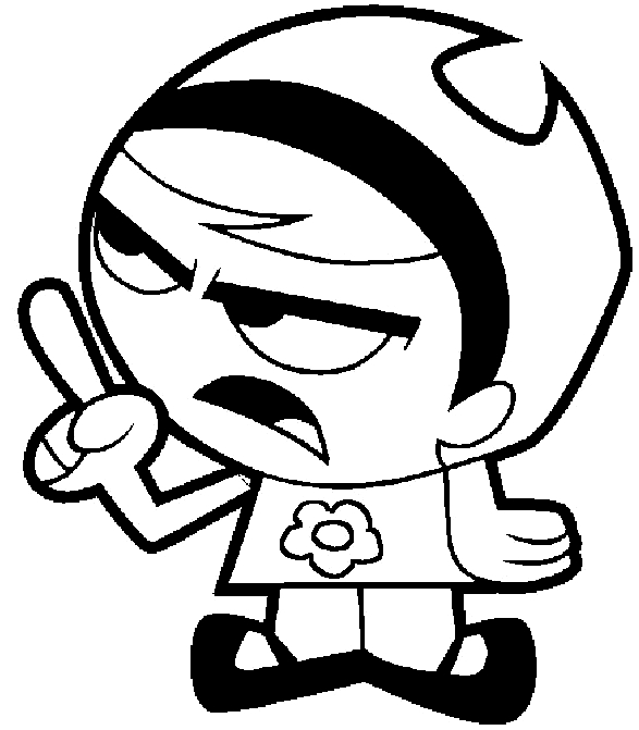 Disegni da colorare di Billy, Mandy