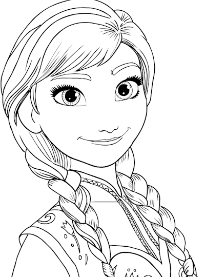 Disegni di Frozen da colorare