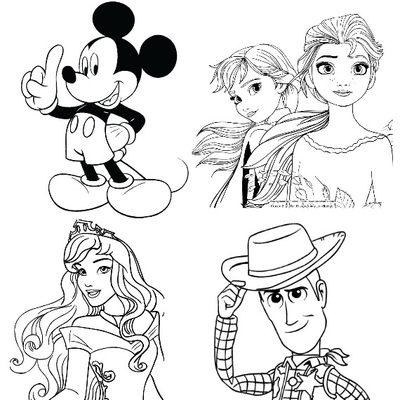 Disney coloring pages