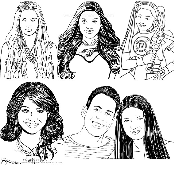 TV series coloring pages