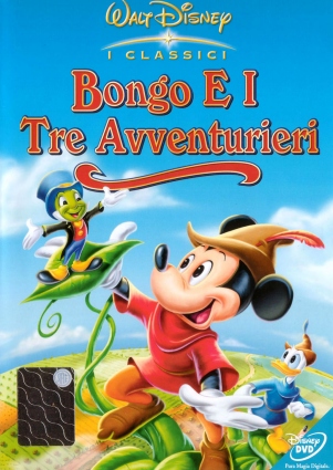 dvd Bongo e i tre avventurieri