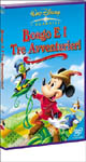 dvd Disney Bongo e i tre avventurieri