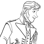 Prince Hans coloring page