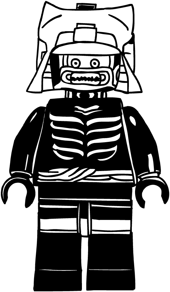  Lord Garmadon of Ninjago coloring page to print