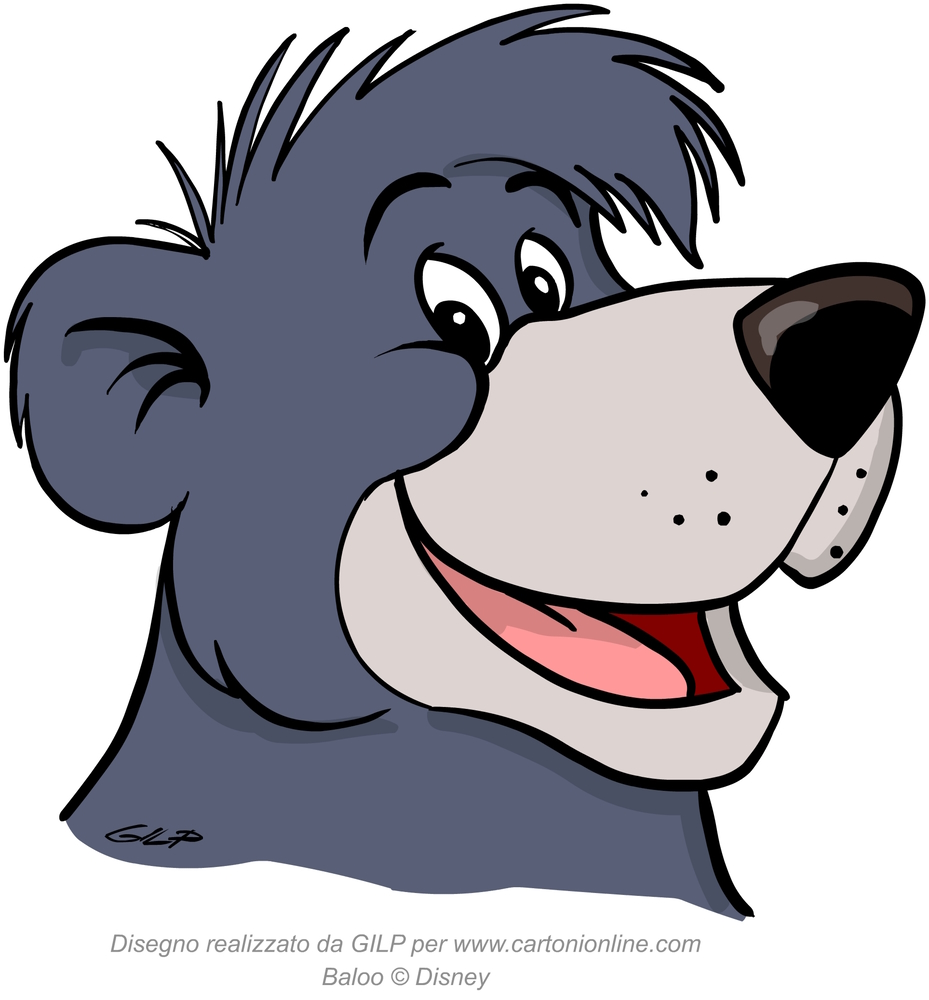 Il viso di Baloo