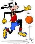 Pippo gioca a basket