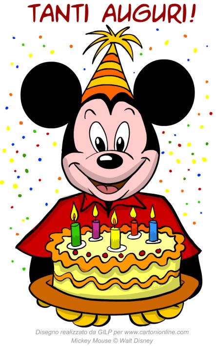 Topolino buon compleanno