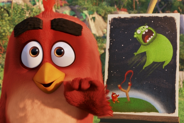 Red illustra il piano per scacciare Leonard - Angry Birds