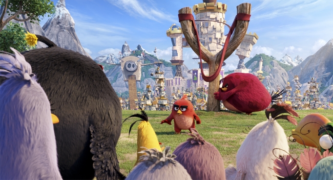 Red e la fionda gigante - Angry Birds