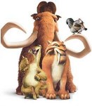 Diego, Manny, Sid e Scrat