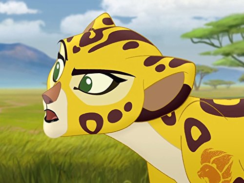 Fuli la giovane femmina di ghepardo - The Lion Guard