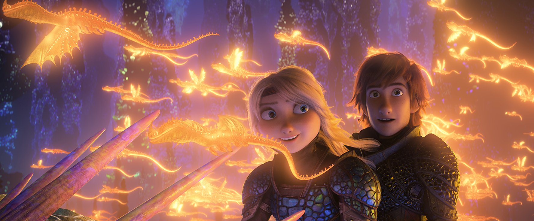 Hiccup Horrendous e Astrid Hofferson - Dragon Trainer Il mondo nascosto