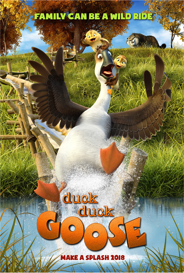 Locandina del film di animazione Duck Duck Goose