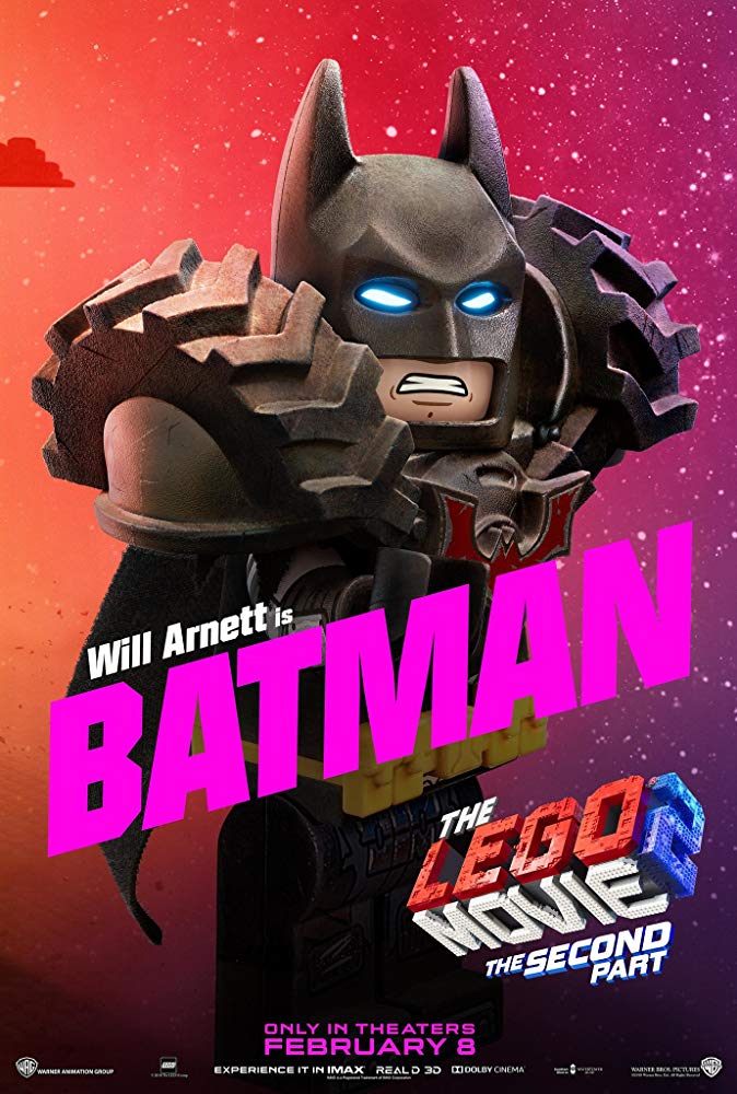 Batman  doppiato da Claudio Santamaria - The Lego Movie 2: Una Nuova Avventura