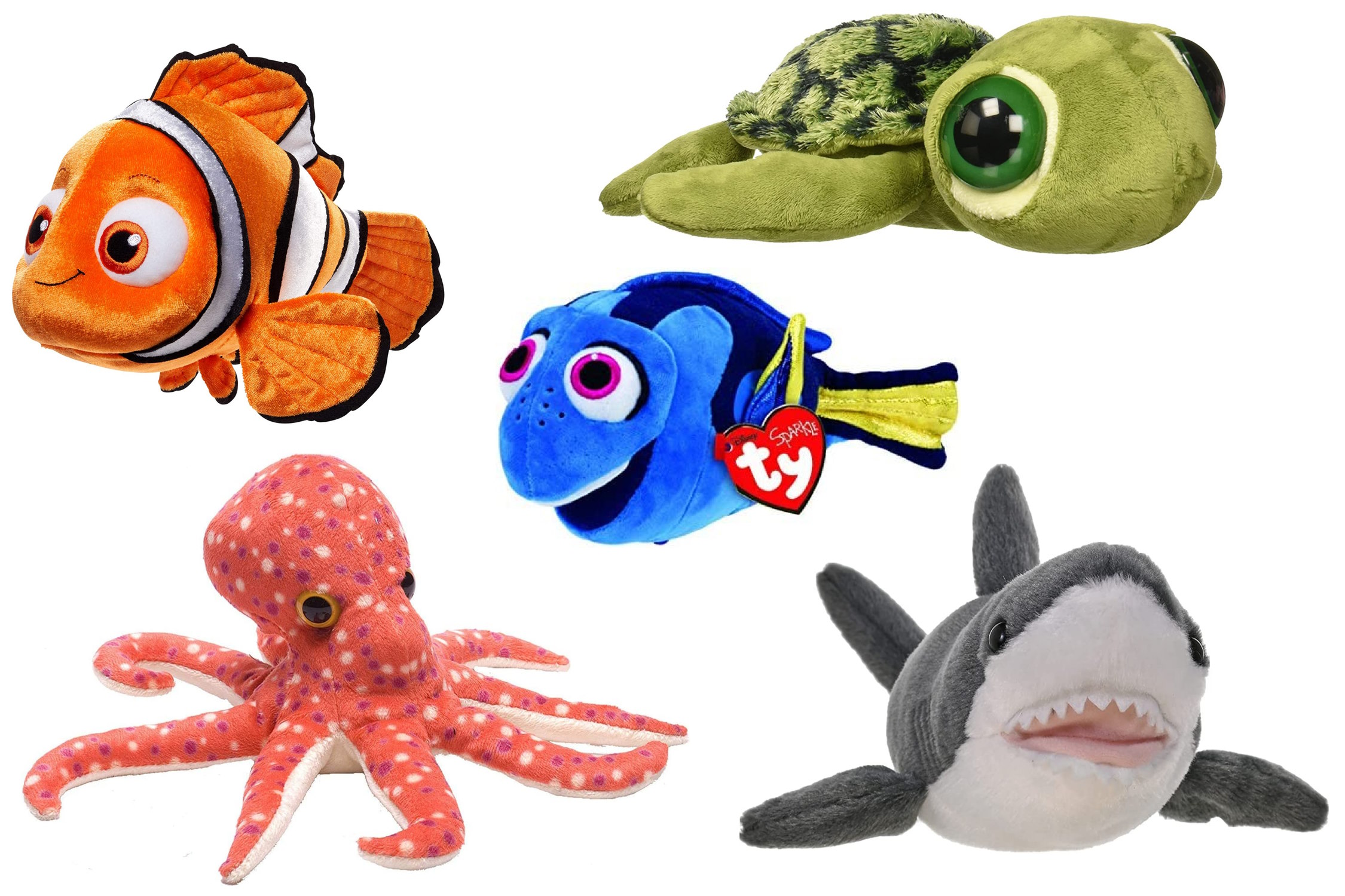 Peluche di Alla ricerca di Nemo