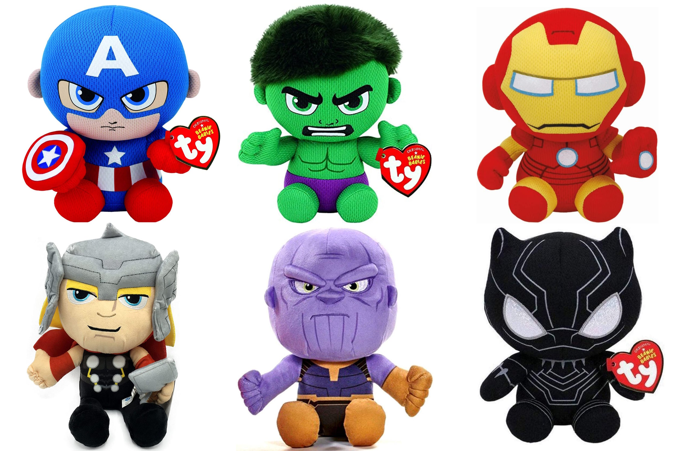 Peluche degli Avengers