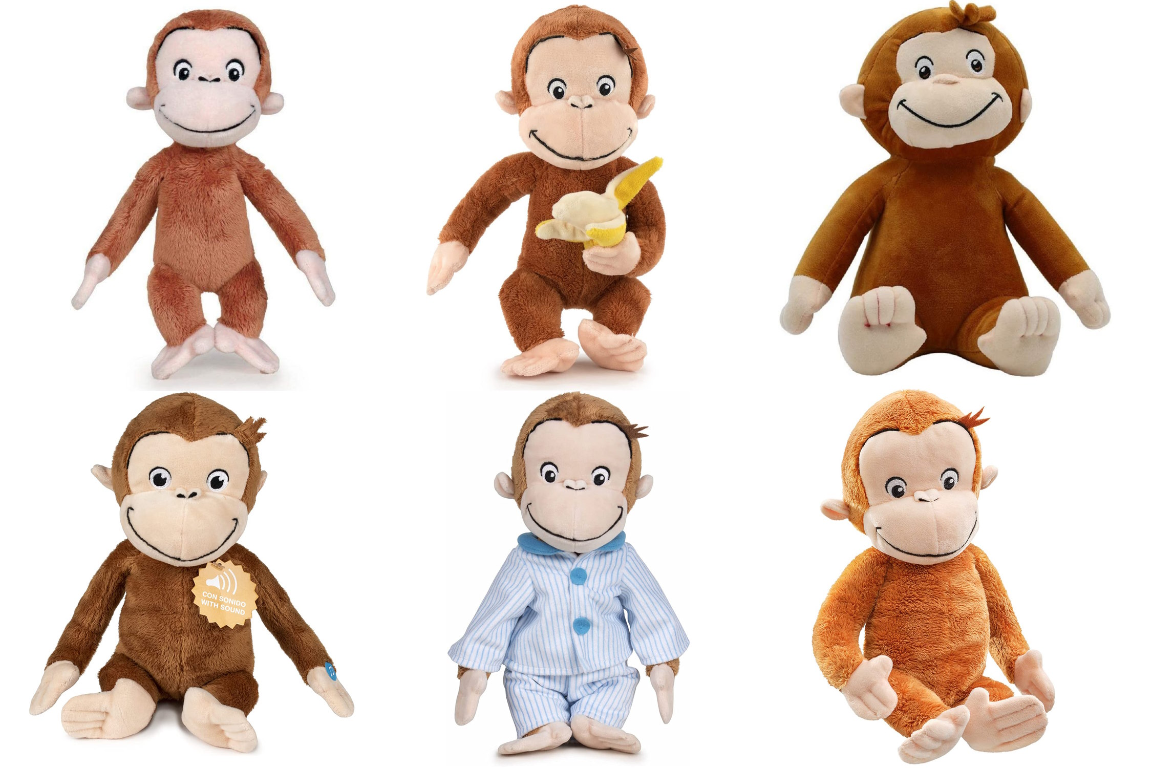 Peluche di Curioso come George