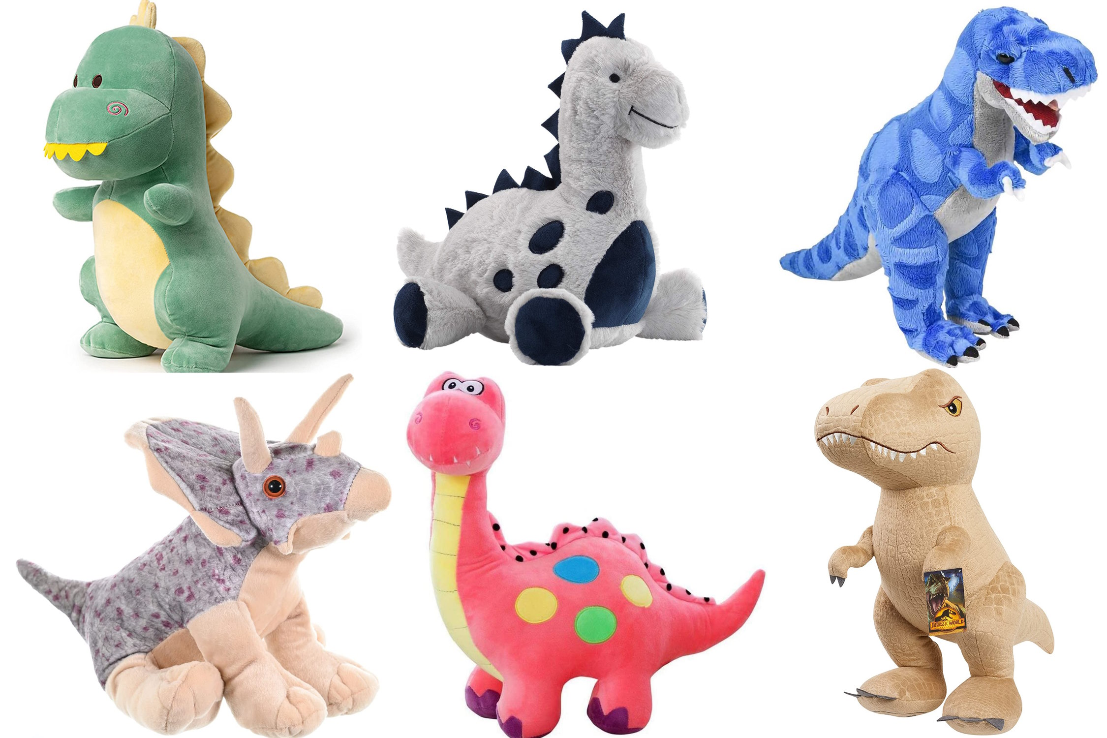 Peluche di dinosauri