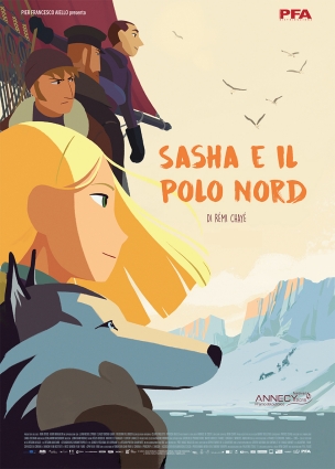 Locandina italiana di Sasha e il Polo Nord
