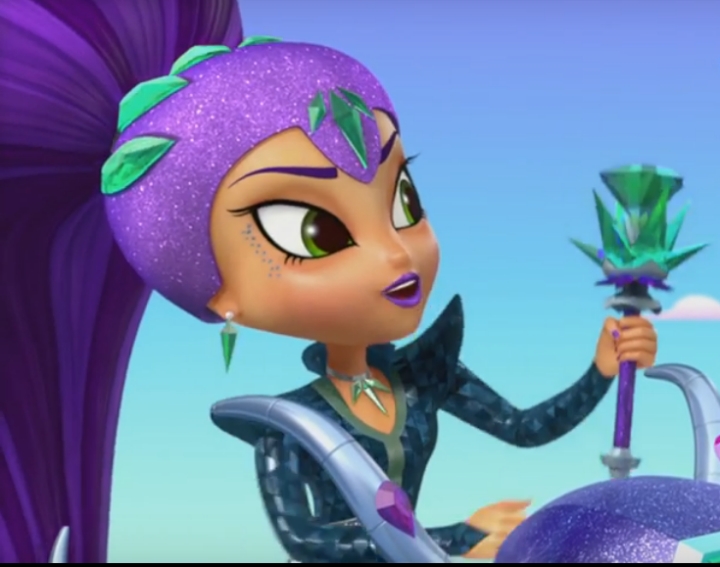 La strega Zeta delle Shimmer and Shine delle Shimmer and Shine