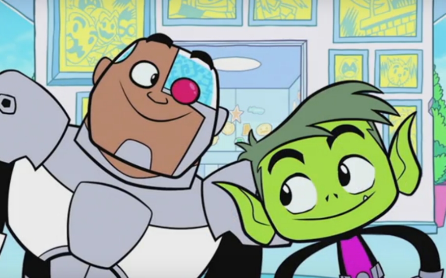 Cyborg e Beast Boy