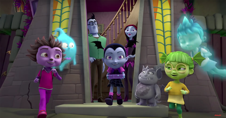 Vampirina con gli amici fantasmi e goblin