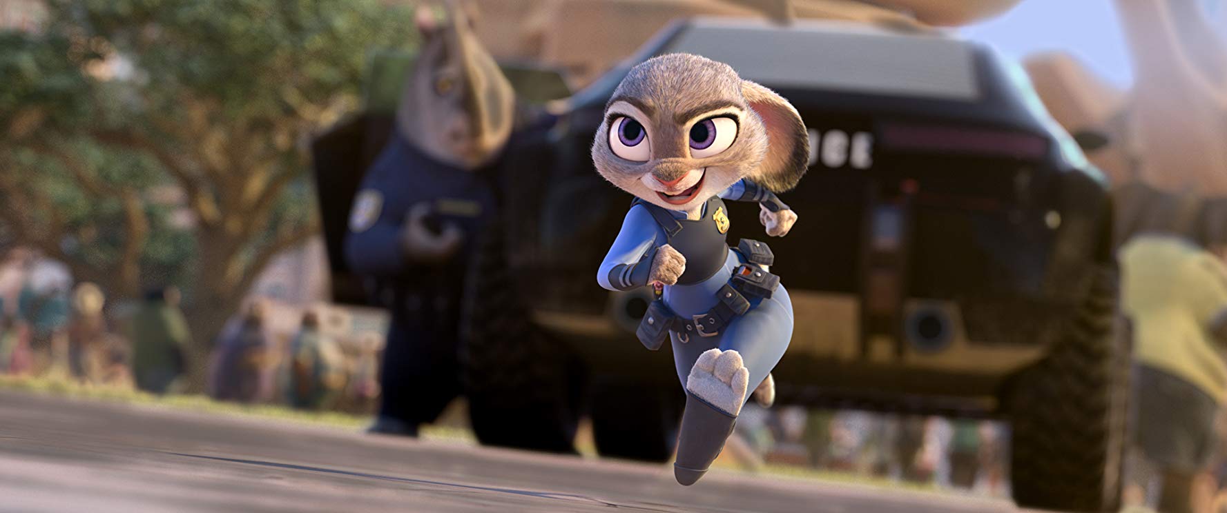 Judy in azione - Zootropolis