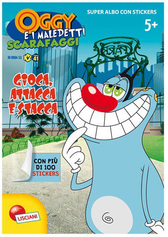 Oggy e i maledetti scarafaggi. Con adesivivi - Libri di Oggy e i maledetti scarafaggi 