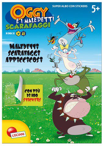 Oggy e i maledetti scarafaggi. Con adesivivi - Libri di Oggy e i maledetti scarafaggi 