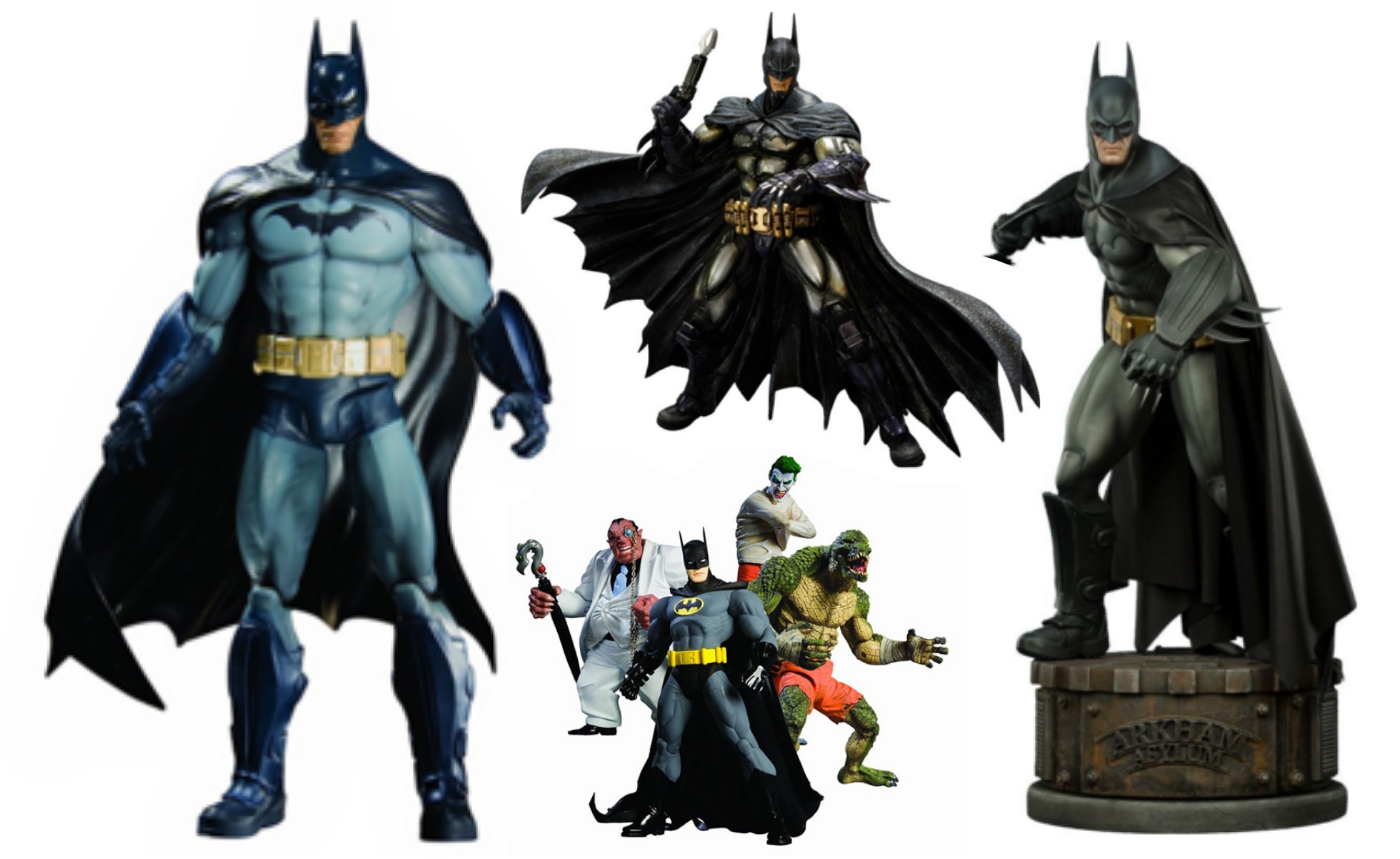 ction figures di Batman Arkham asylum