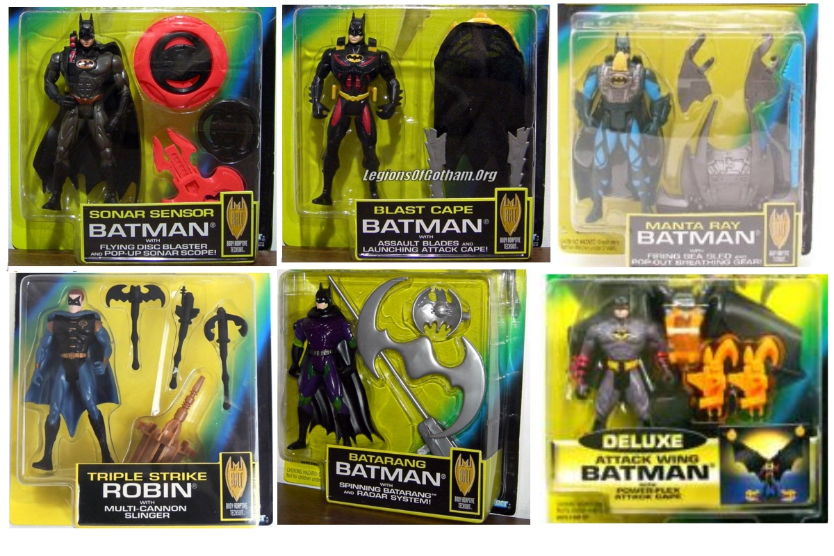 Action figures di Batman Forever