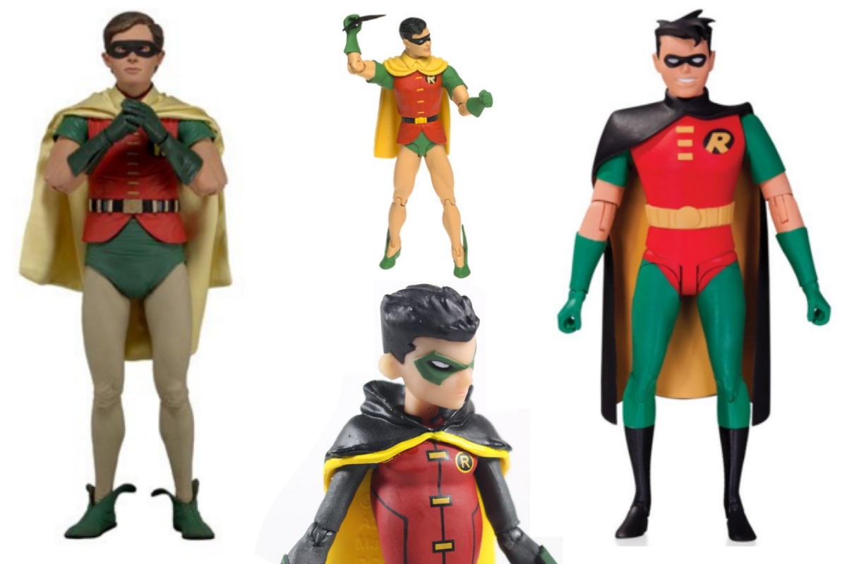 Action figures di Robin l'amico di Batman