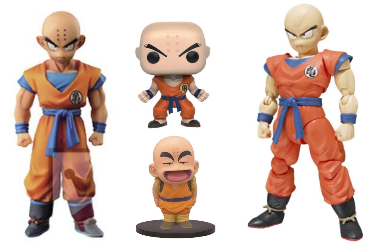 Action figure di Crilin - Dragon Ball