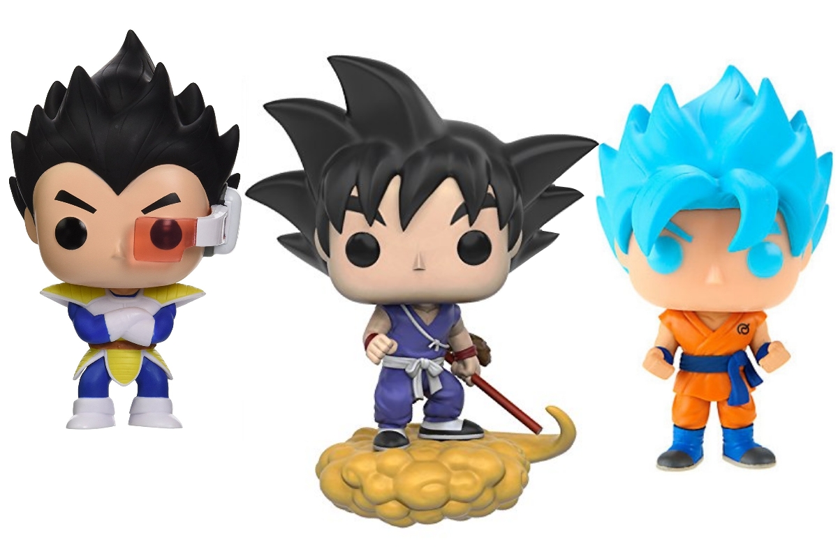 Action figure di Dragon Ball Z della Funko