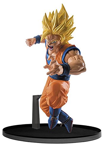 Action figure Dragon Ball Z Goku Super Saiyan statuina Banpresto