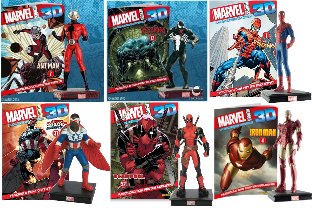 action figures Marvel edicola