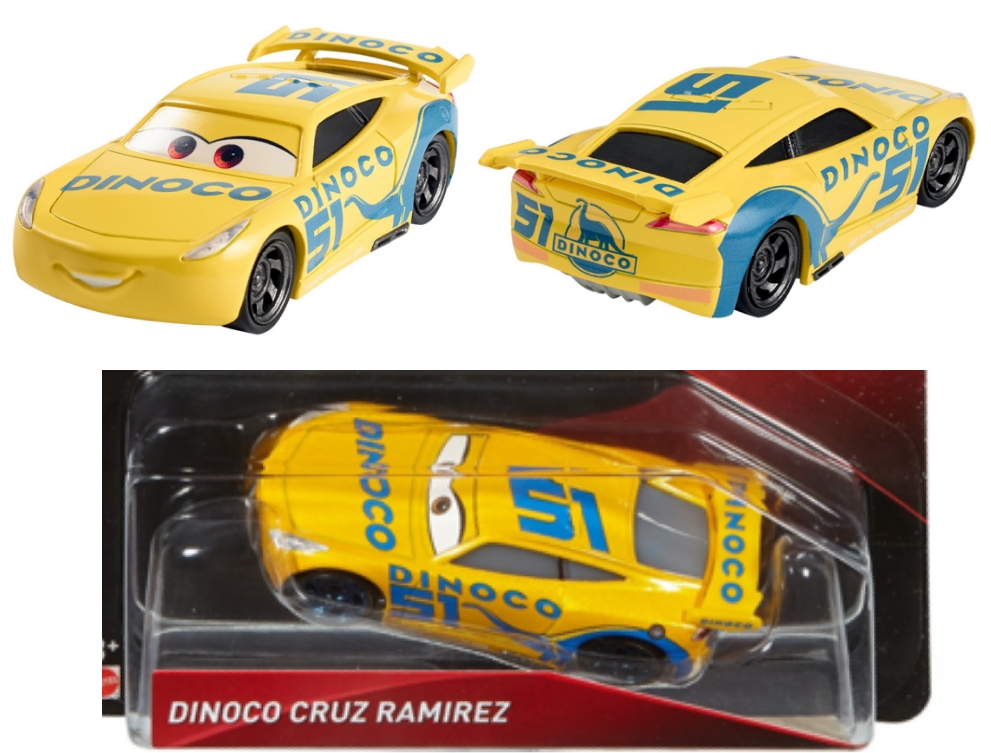 Cars 3 DXV71 Dinoco Cruz Ramirez