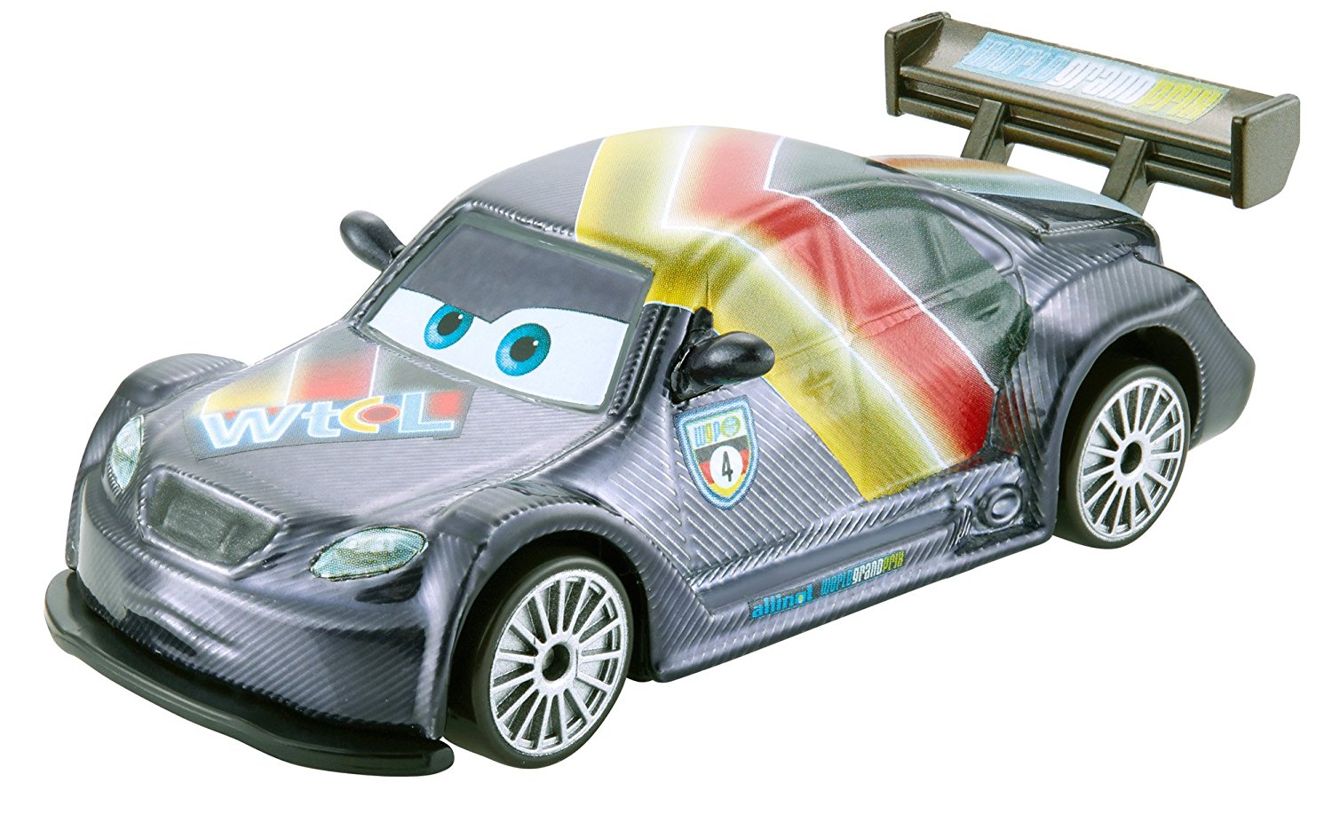 macchinina Cars Mattel CBG17 - Disney Cars Neon, Max Schnell