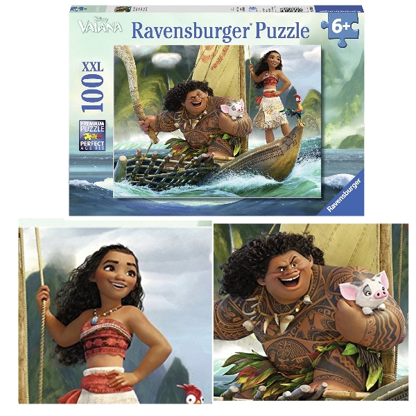 Puzzle di Vaiana Ravensburger da 100 pezzi