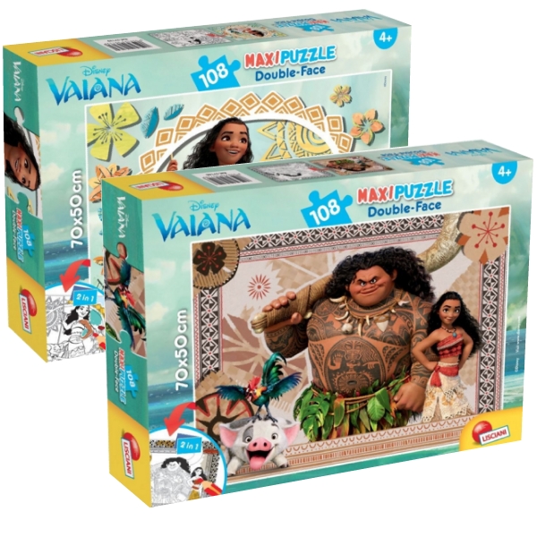Puzzle di Vaiana Oceania Maxi da 108 pezzi
