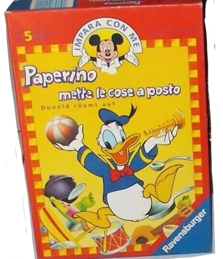 Paperino Mette le cose a posto - Gioco da tavolo